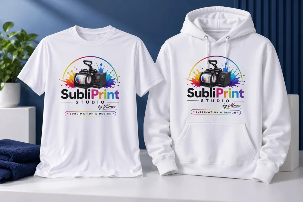 Shirts und Hoodies mit Logo